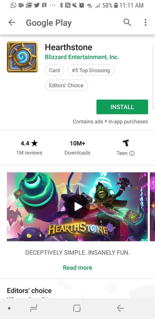 Hearthstone – Apps no Google Play